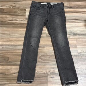 Pilcro and the Letterpress Anthropologie Black Wash Denim Jeans Women's Sz. 28